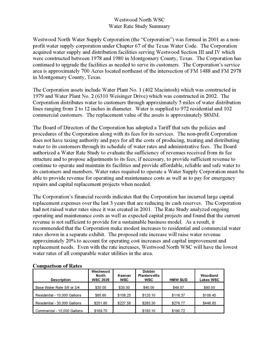 Notice of Rate Change 2026 page 4